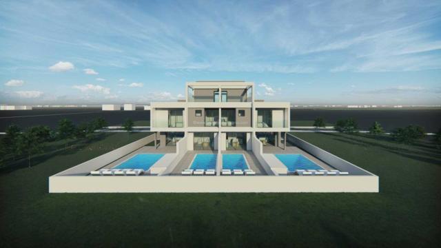 NEW BUILD 2 bedroom, 2 bathroom town house, fully furnished, with private swimming pool and just 700m to the beach in Kapparis - QAK102DP