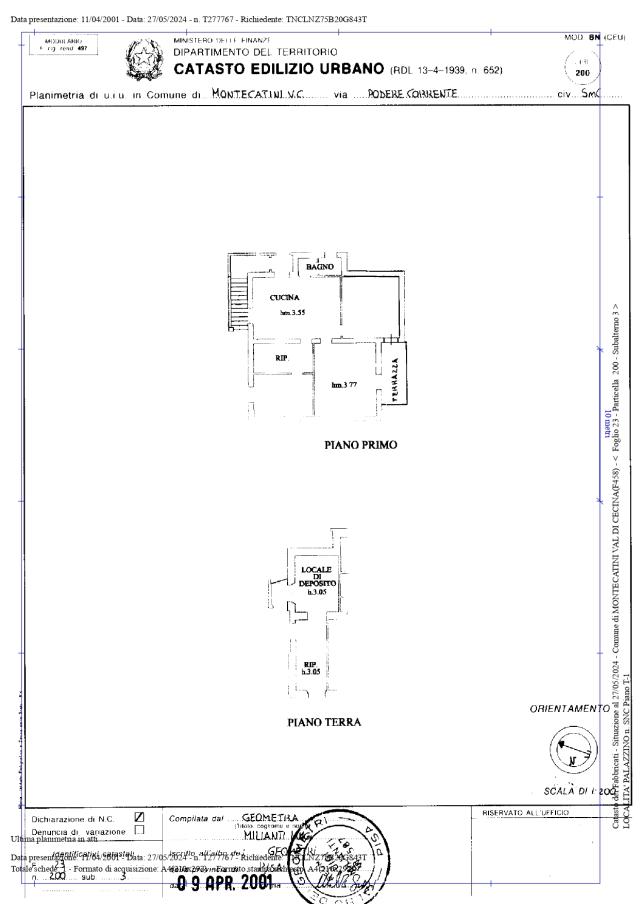 6 bedroom Detached House in Montecatini Val di Cecina