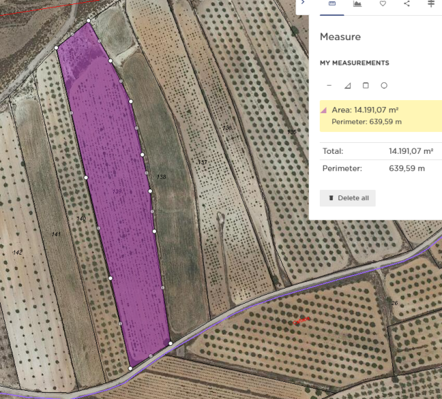Land for sale in Pinoso
