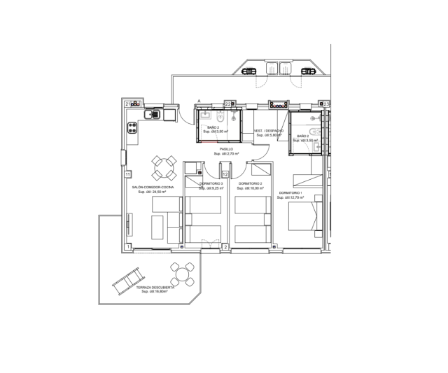 3 bedroom APARTMENT in BENIDORM