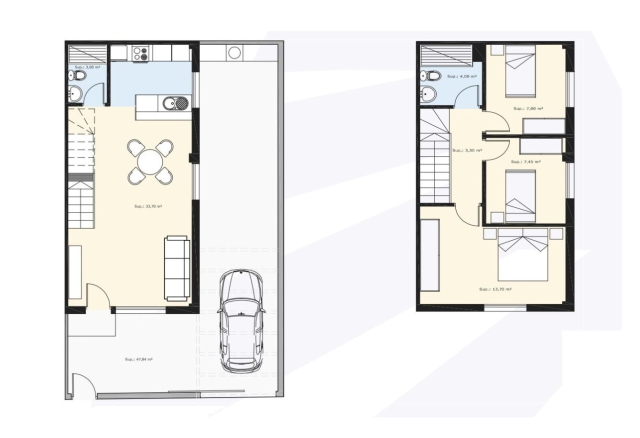 3 bedroom HOUSE in PILAR DE LA HORADADA