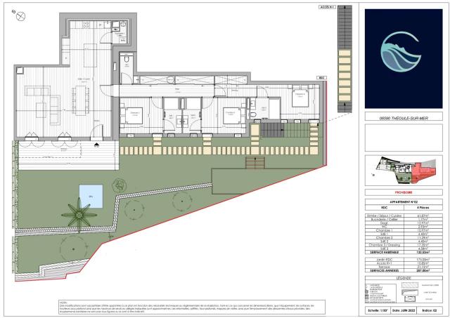 3 bedroom Apartment in Théoule-sur-Mer