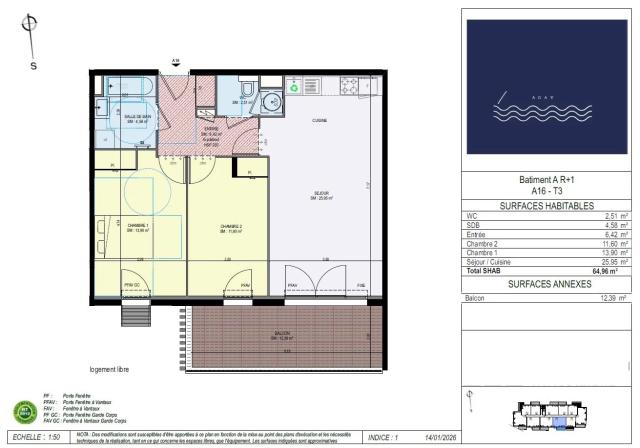 2 bedroom Apartment in Saint-Raphaël
