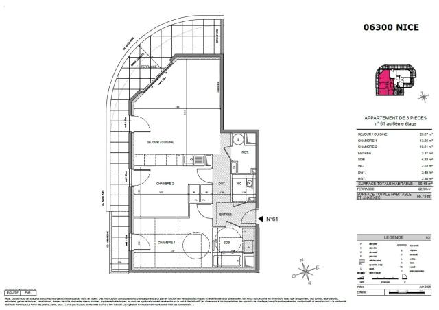 2 bedroom Apartment in Nice