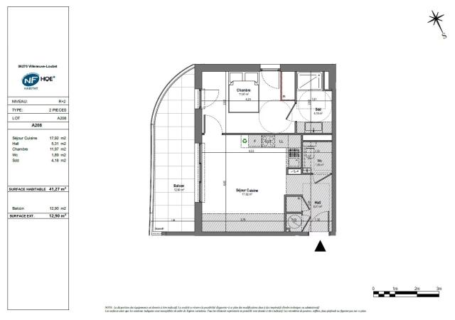 1 bedroom Apartment in Villeneuve-Loubet