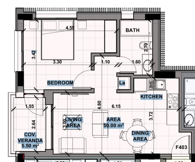 1 bedroom Apartment in Geroskipou