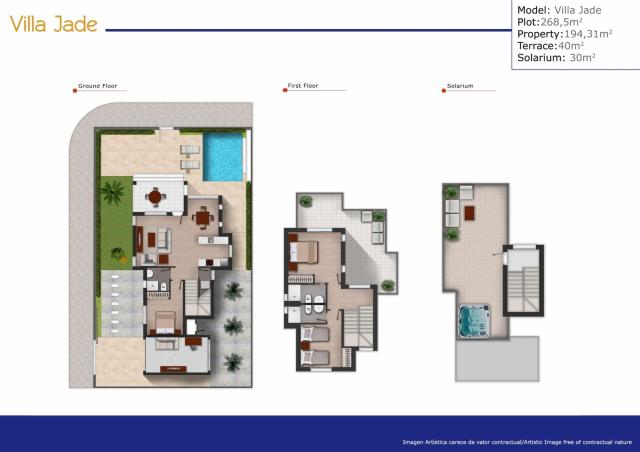 3 bedroom Detached Villa in Los Alcazares