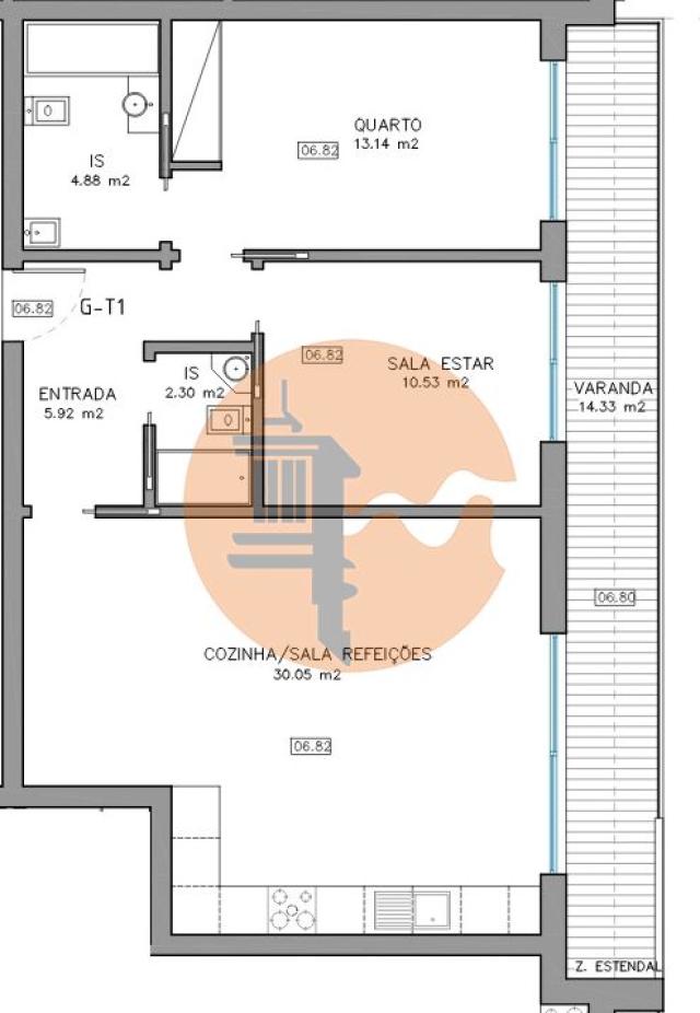 2 bedroom Apartment in Cabanas de Tavira