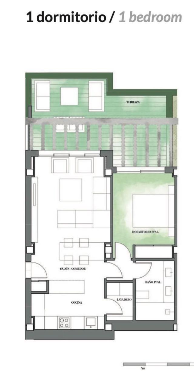 2 bedroom Apartment in Mijas