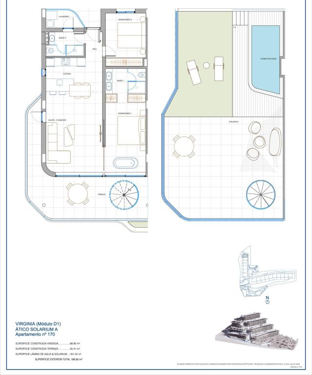 2 bedroom Penthouse in Fuengirola