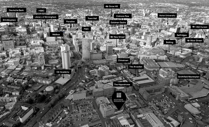 Southside Residences, Birmingham, UK