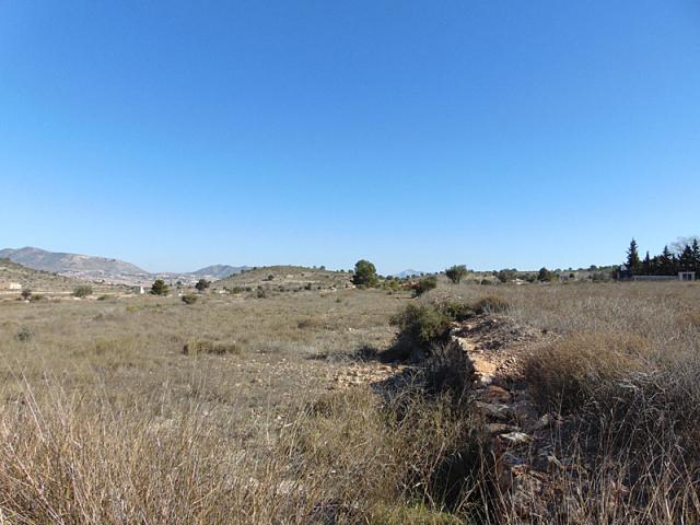 Land for sale in Hondon de las Nieves
