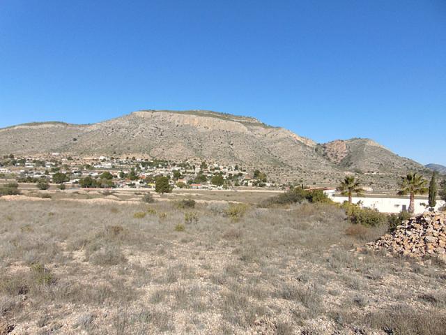 Land for sale in Hondon de las Nieves