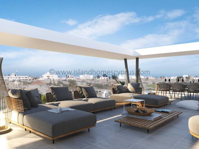 2 bedroom, 2 bathroom apartment on new modern block in Deryneia - LID104DP.