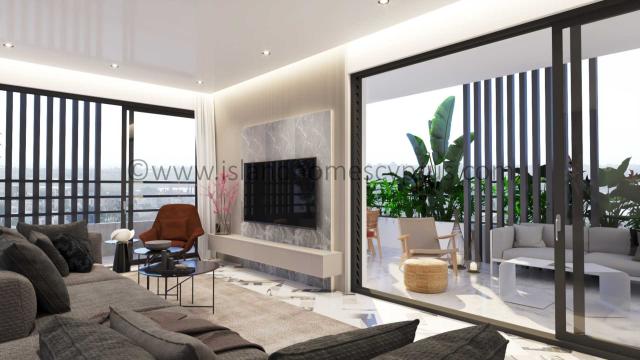 2 bedroom, 2 bathroom apartment on new modern block in Deryneia - LID104DP.