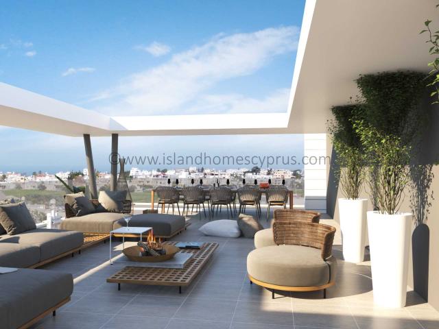 2 bedroom, 2 bathroom apartment on new modern block in Deryneia - LID104DP.