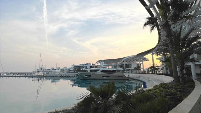 Panoramic views of the Mediterranean and the NEW Ayia Napa Marina from this 2 bedroom, 2 bathroom, apartment located in an iconic twisted tower MAA116