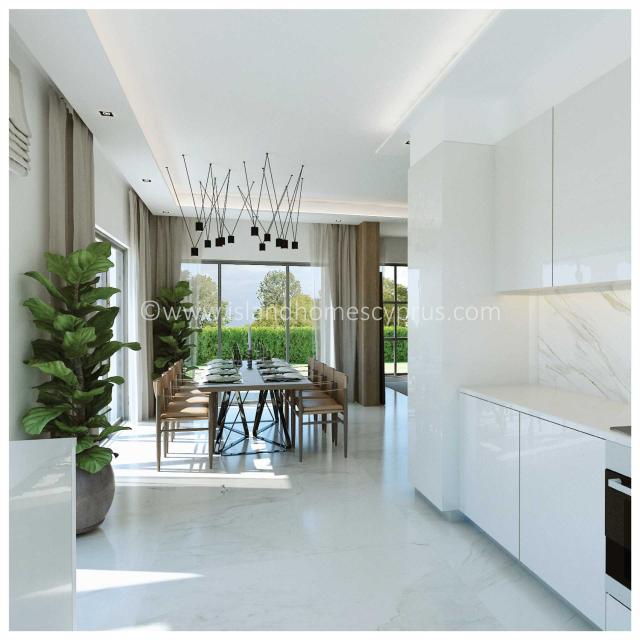 3 bedroom, 2 bathroom, 1 WC, NEW BUILD villa set in a small complex with only 4 other properties in convenient location of Paralimni - ROP101DP