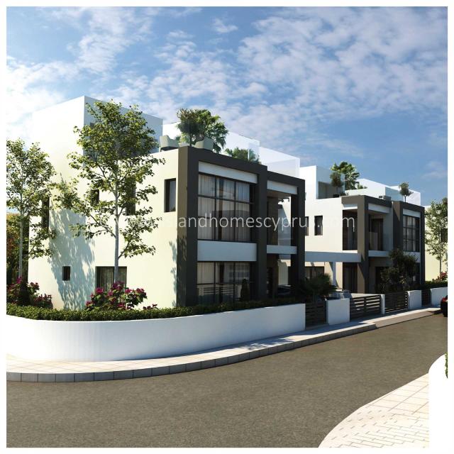 3 bedroom, 2 bathroom, 1 WC, NEW BUILD villa set in a small complex with only 4 other properties in convenient location of Paralimni - ROP101DP