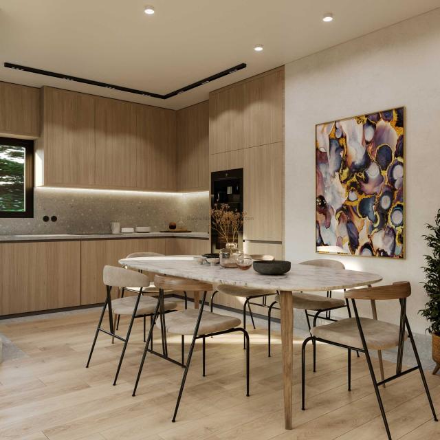 2 Bedroom, 1st Floor NEW BUILD  apartment overlooking the old Famagusta city in village location Deryneia - ZEB101DP